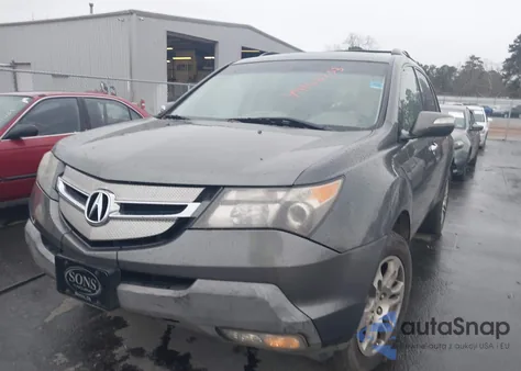 2007 Acura Mdx Technology Package z USA, uszkodzony, nr VIN 2HNYD28367H524903